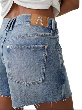 We The Free Ivy Mid Rise Denim Shorts